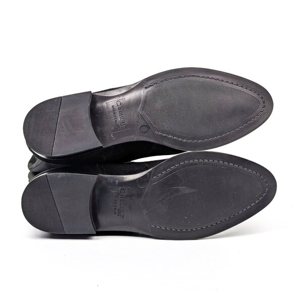 La Canadienne Wmn Lentina Black Leather Buckle Riding Equestrian Boots Sz 10 - Picture 8 of 10